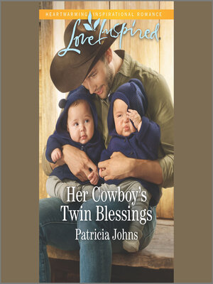 cover image of Her Cowboy's Twin Blessings